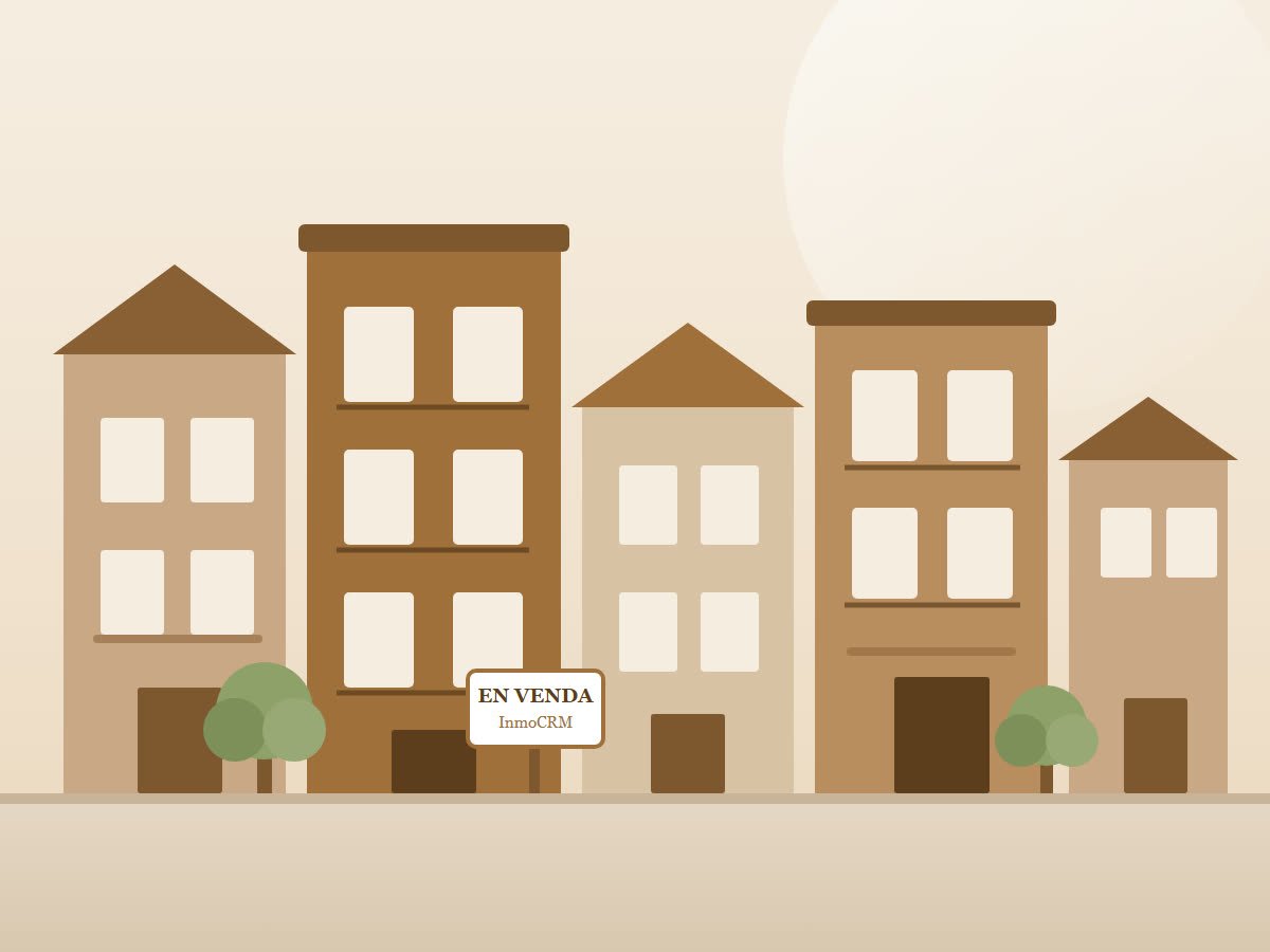 Una agencia de barrio, con la casa por dentro